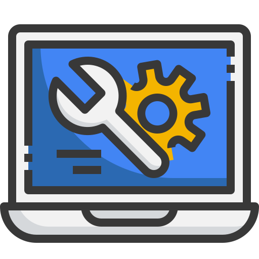 Laptop repair icon
